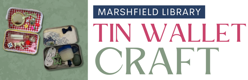 Tin Wallets Craft @ Marshfield Tin Wallets Craft @ Marshfield