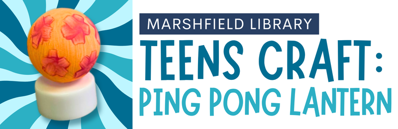 Teen Craft @ Marshfield Teen Craft @ Marshfield