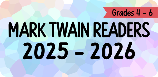 Mark Twain Readers Award 2025 - 2026